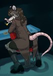 Rating: s
ID: 3658867
Date: 2022-10-30 05:27:53 -0400
Status: active
Score: 16
american_opossum anthro brown_body brown_fur brown_hair butt cigarette clothed clothing female fur grey_body grey_fur hair half-shaved_hair hi_res long_hair looking_at_viewer looking_back mammal marsupial shady_sadie simple_background smoking solo usuario2 yellow_eyes post #3658867