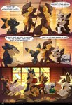 2021 9tales_comic absol backlighting black_body black_claws black_fur breanna_(9tales) cabin canid canine claws comic detailed_background dialogue digital_media_(artwork) eevee eeveelution english_text facial_tuft fan_character fangs female feral fur furniture generation_1_pokemon generation_2_pokemon generation_3_pokemon generation_4_pokemon genitals hi_res hioshiru inside kalani_(9tales) kejifox light lighting lumen_(9tales) luxray male mammal mightyena morning nintendo pokemon pokemon_(species) pussy rime_(9tales) roy_(9tales) sammy_(9tales) shaded shiny_pokemon speech_bubble table teeth text tuft typhlosion umbreon window