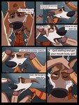 absurd_res anthro canid canine canis clothed clothing comic dialogue domestic_dog english_text fellatio female forced froki genitals group hi_res human human_on_anthro humanoid_genitalia humanoid_penis imminent_oral interspecies licking looking_at_genitalia looking_at_penis male male/female mammal nude oral penile penis penis_lick questionable_consent sex space_dogs strelka surprise surprised_expression surrounded surrounded_by_penis tail text tongue tongue_out trio