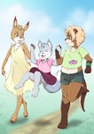 Rating: s
ID: 5563810
Date: 2025-05-11 03:17:15 -0400
Status: active
Score: 19
2025 adopted_(lore) adoptive_sibling_(lore) adoptive_sister_(lore) adoptive_sisters_(lore) age_difference anthro biped black_markings black_nose blonde_hair blue_eyes bottomwear bracelet brown_body canid canine canis claws clothed clothing cloven_hooves countershade_face countershade_torso countershading cute_fangs deer dipstick_ears dress ear_markings fangs female fingerless_(marking) flower flower_crown gloves_(marking) grey_body group hair hand_holding happy head_tuft heart_symbol hi_res hooves jewelry larger_female leg_markings looking_at_another mammal markings midriff multicolored_body multicolored_ears mustelid navel necklace older_female open_mouth open_smile otter plant risingdragon rosy_cheeks shirt short_hair shorts size_difference skirt smaller_female smile socks_(marking) sundress teeth toe_claws topwear trio tuft two_tone_body unguligrade white_body white_countershading wolf young young_anthro young_female younger_female post #5563810