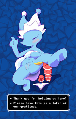 Rating: e
ID: 5643345
Date: 2025-06-15 03:08:54 -0400
Status: pending
Score: 81
2025 absurd_res ambiguous_gender animate_inanimate anthro blush bow_underwear clothed clothing clothing_lift colored container cup cup_soldier darkner deltarune digital_drawing_(artwork) digital_media_(artwork) elemental_creature english_text feather_accessory female floor genitals group hi_res intersex intersex/female looking_at_viewer lucky_luxio lying mizzle_(deltarune) on_back panties presenting_vulva raised_leg rock shaded sleeping stacked text text_box undertale_(series) underwear vulva water water_creature post #5643345