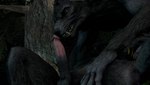 3d_(artwork) anthro bethesda_game_studios canid canine castusheoc deep_throat digital_media_(artwork) duo fellatio genitals growling hi_res male male/male mammal microsoft musk mythological_canine mythological_creature mythology oral oral_penetration penetration penile penis penis_on_head penis_sniffing sex skyrim skyrim_werewolf sniffing source_filmmaker_(artwork) the_elder_scrolls were werecanid werecanine werewolf