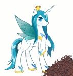 2012 animated azura_inalis blue_eyes blue_hair crown cutie_mark epilepsy epilepsy_warning equid equine eyefuck female feral fur hair hasbro headgear horn insect_wings long_hair looking_at_viewer male mammal my_little_pony mythological_creature mythological_equine mythology nazi princess_papilon quadruped seizure short_playtime simple_background solo swastika tail tupac_shakur what white_background white_body white_fur winged_unicorn wings