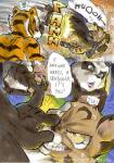 2015 anthro bear better_late_than_never comic daigaijin dialogue dreamworks english_text felid female giant_panda kung_fu_panda male mammal master_po_ping master_tigress painting_(artwork) pantherine student_mei_ling text tiger traditional_media_(artwork) watercolor_(artwork)