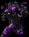 Rating: e
ID: 5261895
Date: 2024-12-24 01:00:18 -0500
Status: active
Score: 92
2_horns alpha_channel anthro back_tentacles betta_(kyleb99) big_tongue black_body claws fish genitals hacony hi_res horn latex latex_creature living_latex looking_at_viewer male marine muscular penis solo tentacle_tongue tentacles tongue tongue_out unusual_anatomy unusual_genitalia unusual_penis post #5261895