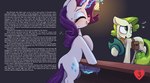 Rating: e
ID: 5455623
Date: 2025-03-25 10:45:55 -0400
Status: active
Score: 88
2025 animal_genitalia animal_penis balls blush bodily_fluids caption crossgender duo equid equine equine_genitalia equine_penis eyelashes eyes_closed eyewear feral freckles friendship_is_magic ftg_crossgender fti_crossgender genitals glasses gradient_background green_hair gynomorph hair hasbro hi_res hooves horn intersex male mammal my_little_pony mythological_creature mythological_equine mythology penis pince-nez pistachio_(mlp) purple_hair quadruped rarity_(mlp) simple_background story sweat t72b text under_table unicorn white_body post #5455623