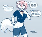Rating: s
ID: 2733236
Date: 2021-05-10 00:57:03 -0400
Status: active
Score: 155
2021 adobe_photoshop_(artwork) after_transformation alternate_species annoyed anthro blue_background blush bottomwear breasts canid canine canis chest_tuft cleavage clenched_teeth clothed clothing collar collar_of_keidranification collar_tag conditional_dnp crossgender database_error_(twokinds) dialogue digital_media_(artwork) english_text female fluffy fur furrification growling hand_on_hip hi_res keidran mammal monochrome mtf_crossgender navel offscreen_character oversized_clothing pawprint_collar_tag shirt shorts simple_background sketch skimpy solo spiked_collar spikes t-shirt teeth text tom_fischbach topwear tuft twokinds wolf post #2733236