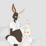 Rating: q
ID: 4360936
Date: 2023-10-19 07:53:33 -0400
Status: active
Score: 33
1:1 abdominal_bulge absurd_res anthro ashantihyena beastars belly belly_rub big_belly bully bullying clothing domestic_rabbit duo dwarf_rabbit female female/female harlequin_rabbit haru_(beastars) hi_res holding_both_ears humanoid lagomorph leporid mammal mizuchi_(beastars) oral_vore oryctolagus rabbit safe_vore school_uniform uniform vore post #4360936