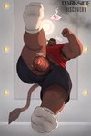 Rating: e
ID: 4339557
Date: 2023-10-08 03:12:45 -0400
Status: active
Score: 174
2023 2_horns absurd_res anthro armpit_hair artist_logo artist_name balls beard beeping biceps black_bottomwear black_clothing black_shorts bodily_fluids body_hair bottomwear bovid bovine brown_balls brown_body brown_foreskin brown_fur brown_hair brown_penis cattle ceiling ceiling_lamp clothing darksideofdiscovery dripping facial_hair facial_piercing flaccid footwear foreskin fur genital_fluids genitals glans hair hairy_balls hi_res horn humanoid_genitalia humanoid_penis lamp logo low-angle_view male mammal muscular muscular_anthro muscular_male nose_piercing nose_ring partially_retracted_foreskin penis penis_poking_out penis_through_leghole piercing pink_glans precum precum_drip precum_on_own_penis red_clothing red_shirt red_topwear ring_piercing running septum_piercing septum_ring shirt shorts smoke socks solo tail tail_tuft text thick_thighs topwear tuft unretracted_foreskin urethra uthor_(darksideofdiscovery) white_clothing white_footwear white_socks worm's-eye_view post #4339557