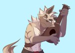 2_frame_animation animated anthro bard cole_(temptations_ballad) dreamworks fur humor hyena lute magic male mammal musical_instrument plucked_string_instrument shirokoi short_playtime simple_background solo string_instrument striped_hyena tail temptations_ballad_(visual_novel) the_road_to_el_dorado