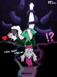 absurd_res bovid caprine clothed clothing deltarune dress ears_up eyewear eyewear_on_head femboy fluffy forced fur glasses glasses_on_head goat group hi_res imminent_rape kris_(deltarune) male mammal mur_mryaka raised_clothing raised_dress ralsei scarf sex solo solo_focus susie_(deltarune) tentacles thick_thighs trio undertale_(series) upside_down white_body white_fur