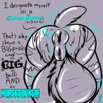 1:1 anthro anus balls big_balls big_butt butt dialogue digital_media_(artwork) english_text felid feline fluffy fluffy_tail fur genitals gynomorph herm hi_res huge_balls hyper hyper_balls hyper_genitalia intersex line_art lynx mammal markings ne0k4t ne0k4t_(character) nude pussy simple_background sketch solo tail tail_motion tailwag text wide_hips