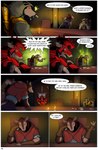 anthro armor clothed clothing comic corrsk detailed_background dialogue digital_media_(artwork) english_text fur hi_res male mammal murid murine rat red_eyes rodent skaven text tweek_firecrest warhammer_(franchise) warhammer_fantasy