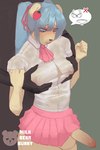 Rating: e
ID: 5569687
Date: 2025-05-13 15:47:22 -0400
Status: pending
Score: 23
anthro balls bear blue_eyes blue_hair bodily_fluids bottomwear brown_body brown_fur clothed clothing crossdressing duo faceless_character femboy fur genitals gigi_(milkbearbunny) green_background hair hi_res humanoid_genitalia humanoid_penis makeup male male/male mammal milkbearbunny nervous nervous_sweat nipples no_underwear pec_squeeze penis pouting pouting_lips pouty shirt simple_background size_difference skirt smaller_anthro smaller_male submissive submissive_anthro submissive_male sweat topwear translucent translucent_clothing translucent_shirt translucent_topwear twintails_(hairstyle) post #5569687