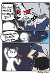 Rating: s
ID: 5585754
Date: 2025-05-20 10:32:07 -0400
Status: active
Score: 131
anthro bodily_fluids canid canid_demon canine comic cross demon dialogue duo english_text faceless_character faceless_male female fire hellhound helluva_boss hi_res human human_loona_(vivzmind) icey_(artist) loona_(helluva_boss) male mammal meme mythological_canine mythological_creature mythology nodding sweat text transformation post #5585754