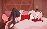 Rating: q
ID: 5545896
Date: 2025-05-03 10:06:15 -0400
Status: active
Score: 71
anthro bed bedroom bedroom_eyes biped black_clothing black_legwear black_stockings canid canid_demon canine claws clothed clothed_anthro clothing collar demon detailed_background drawx dress ear_piercing female fur furniture gloves grey_body grey_fur grey_hair hair handwear hellhound helluva_boss inside lamp legwear looking_at_viewer loona_(helluva_boss) lying makeup mammal multicolored_body multicolored_fur mythological_canine mythological_creature mythology narrowed_eyes nightstand occult_symbol on_back panties pawpads paws pentagram piercing pillow purple_clothing purple_gloves purple_handwear red_clothing red_dress red_sclera seductive solo spiked_collar spikes stockings symbol tail two_tone_body two_tone_fur two_tone_tail under_covers underwear white_body white_eyes white_fur post #5545896