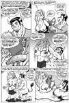 2016 4_fingers anthro anthro_on_anthro areola assisted_exposure balls barefoot big_breasts big_penis biped black_hair black_text blouse bottomwear bovid bovine bra breast_play breasts cleavage clothed clothing cloven_hooves comic curved_eyebrows dark_text dialogue duo english_text erection explanation eye_contact eyebrows eyelids eyes_closed feet female fingernails fingers fully_clothed genitals glans greyscale hair hair_size_difference half-closed_eyes half-erect hooves humanoid_genitalia humanoid_penis iris karno kneeling licking lidded_eyes long_hair looking_at_another looking_at_genitalia looking_at_partner looking_at_penis lying male male/female mammal monochrome nails narrowed_eyes navel nipple_outline nipples nude on_back open_mouth open_smile oral penile penis penis_lick plantigrade pregnant pregnant_anthro pregnant_female profanity pupils pussy raised_arm raised_hand sex short_hair simple_background skirt small_iris small_pupils smile speech_bubble standing tail tail_tuft talking_to_another talking_to_partner teeth text thin_tail thought_bubble titfuck tongue tongue_out topless topwear traditional_media_(artwork) tuft underwear undressing wavy_hair