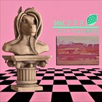 anthro column equid equine floor hair hemmsfox hi_res horse japanese_text male mammal pedestal pink_background roman sculpture simple_background solo text tile tile_floor vaporwave