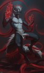 Rating: e
ID: 4279297
Date: 2023-09-07 19:12:47 -0400
Status: active
Score: 90
2023 ankle_tuft anthro arm_tuft athletic athletic_male b.koal back_tentacles ball_tuft balls black_highlights black_nipples black_nose blaze_(marking) canid canine cd_(cooldog144) cheek_tuft claws dewclaw digit_ring digital_media_(artwork) digital_painting_(artwork) digitigrade elbow_tuft erection facial_markings facial_piercing facial_tuft fangs feet finger_ring fluffy fluffy_tail foreskin front_view full-length_portrait gem genital_piercing genitals glowing glowing_eyes gold_ring grey_background hair hair_over_eye halo head_markings hi_res highlights_(coloring) humanoid_genitalia humanoid_penis hybrid jewelry labret_piercing leg_tuft levitating licking licking_lips licking_own_lips lip_piercing lip_ring long_claws long_tail looking_at_viewer magic magic_circle magic_runes male mammal markings mephitid multiple_piercings navel nipples nude one_eye_obstructed open_mouth open_smile painting_(artwork) partially_retracted_foreskin pecs penis penis_piercing piercing portrait prince_albert_piercing pubes red_eyes red_glow red_tentacles ring ring_piercing ruby_(gem) runes simple_background skunk smile snakebite_piercing solo spell spread_fingers tail teeth tentacles toe_ring toes tongue tongue_out tuft white_hair white_pubes yellow_claws post #4279297
