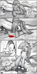 2016 anon bald bodily_fluids bold_text border boulder_(mlp) comic crying cutie_mark dialogue earth_pony ellipsis english_text equid equine exclamation_point eyes_closed female feral flash_effect flower focus_lines friendship_is_magic fur gloom_lines grass grey_body grey_fur grey_hair group hair hasbro hi_res horse human inner_monologue limestone_pie_(mlp) linked_speech_bubble lying male mammal marble_pie_(mlp) multicolored_hair muscular my_little_pony name_drop name_in_dialogue onomatopoeia parallel_speed_lines pencils_(artist) plant pony red_speech_bubble smothering sound_effects speech_bubble speed_lines star star_reaction streaming_tears tears text thinking thought_bubble trapped trio unconscious wavy_speech_bubble white_border white_speech_bubble yellow_eyes