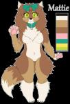 alpha_channel anthro breasts canid canine collar featureless_breasts featureless_crotch female hi_res looking_at_viewer lovelesskiax mammal mattie_(theharmalarm) model_sheet simple_background smile solo transparent_background