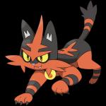 1:1 2016 alpha_channel ambiguous_gender black_body black_fur curvy_figure fangs felid feral fur generation_7_pokemon hi_res lol_comments mammal nintendo official_art pokemon pokemon_(species) red_body red_fur simple_background solo teeth torracat transparent_background unknown_artist