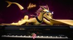 16:9 3d_(artwork) adine_(angels_with_scaly_wings) adine_(neverlandworks) angels_with_scaly_wings blender_(artwork) character_name digital_media_(artwork) dragon european_mythology female hi_res keyboard_instrument looking_at_viewer musical_instrument mythological_creature mythological_scalie mythology neverlandworks neverlandworks_(dragons) piano red_eyes scalie solo tail western_dragon widescreen winged_dragon wings wyvern yellow_body