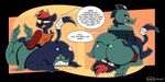 Rating: e
ID: 4990741
Date: 2024-08-16 21:54:31 -0400
Status: active
Score: 129
2024 2:1 absurd_res alligator alligatorid anthro bea_santello big_butt black_body black_fur bottom_heavy butt butt_grab cc-by-nc-nd choker comparing_butts competition creative_commons crocodilian dialogue domestic_cat duo english_text eyeshadow facesitting felid feline felis female female/female fur glistening glistening_body green_body green_scales hand_on_butt hi_res huge_butt ineptoutcast_(artist) jewelry mae_borowski makeup mammal necklace night_in_the_woods open_mouth reptile scales scalie signature sitting_on_another speech_bubble tail text whiskers wide_hips yellow_eyes post #4990741