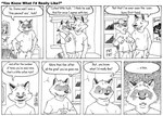 2005 aiden_harris anthro blush butt butt_grab canid canine closet_coon colin_young comic dialogue duo english_text fox fox_mccloud hand_on_butt kaiketsu_zorori leafdog male male/male mammal molestation monochrome nintendo procyonid raccoon star_fox text zorori