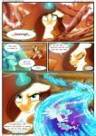 2016 absurd_res chilllum comic digital_media_(artwork) english_text equid equine fan_character feathered_wings feathers female feral friendship_is_magic glowing hasbro hi_res horn light262 mammal my_little_pony mythological_creature mythological_equine mythology princess_celestia_(mlp) princess_luna_(mlp) princess_tempora rarity_(mlp) shaded speech_bubble text twilight_sparkle_(mlp) unicorn winged_unicorn wings