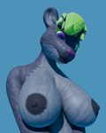 Rating: q
ID: 5547755
Date: 2025-05-04 03:42:40 -0400
Status: active
Score: 4
3d_(artwork) 4:5 absurd_res anthro areola big_breasts blender_(artwork) blender_eevee blue_background breasts digital_media_(artwork) felid feline female female_anthro fur green_hair grey_body grey_fur hair hi_res lips mammal nipples pantherine presenting presenting_breasts questionable_aesthetics_(artist) simple_background slim smile solo thick_lips post #5547755