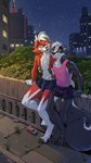 Rating: q
ID: 5625433
Date: 2025-06-06 21:48:46 -0400
Status: active
Score: 32
3_toes 4_fingers 4_toes absurd_res aluminum_can anthro arm_around_partner athletic athletic_anthro athletic_male barefoot beverage_can big_tail biped black_claws black_highlights black_lips black_nose bottomwear brown_nose building bulge cheek_tuft chest_tuft city claws clothed clothing countershade_torso countershading crossed_legs crushed_can digitigrade dipstick_ears duo ear_markings facial_tuft fangs feet fence finger_claws fingers fluffy fluffy_tail foot_on_fence fur generation_7_pokemon grey_body grey_claws grey_fur hand_on_fence head_tuft hi_res highlights_(coloring) hotpants hyperion_(hyperionskunk) inner_ear_fluff leaning leaning_backward leaning_on_fence lips looking_at_viewer lycanroc male mammal markings mephitid midnight_lycanroc multicolored_ears my navel neck_tuft night nintendo open_mouth orange_body orange_fur outside pawpads paws pink_eyes plant pokemon pokemon_(species) shaded sharp_teeth shirt shorts shrub skunk sky smaller_version_at_source smile snout spiritinchoco standing star starry_sky tail tank_top teeth toe_claws toes topless topwear trash tuft white_body white_fur white_markings white_pawpads yellow_eyes post #5625433