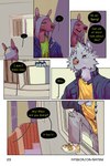 2:3 bastriw canid canine canis clothing comic dialogue domestic_dog english_text green_eyes hairless hairless_dog hi_res hoodie jacket male mammal manu_(bastriw) nico_(bastriw) primitive_dog text topwear url wolf xoloitzcuintli yellow_eyes young