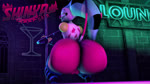 16:9 18+_adults_only_sign 3d_(artwork) 3d_animation animated big_butt butt clown demon detailed_background digital_media_(artwork) fizzarolli_(helluva_boss) helluva_boss hi_res high_framerate imp jester male no_sound nude pole shinyagaia short_playtime solo source_filmmaker_(artwork) stripper_pole tail tail_motion tailwag thick_thighs twerking webm widescreen