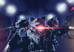 Rating: s
ID: 5568687
Date: 2025-05-13 05:34:42 -0400
Status: active
Score: 8
2021 aiming aiming_weapon anthro ape armor boots canid canine clothing corridor digital_media_(artwork) domestic_cat domestic_pig felid feline felis female flashlight footwear fox gerovort gloves gorilla group gun handwear haplorhine kerchief laser laser_gun logo lynx male mammal nintendo pirate pointing_gun pouch_(clothing) primate ranged_weapon shoes signature star_fox suid suine sus_(pig) visor weapon post #5568687