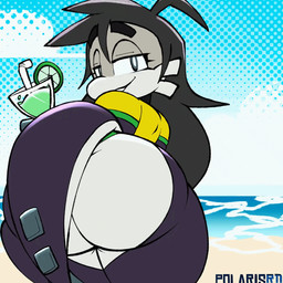 Rating: q
ID: 5721562
Date: 2025-07-20 13:37:44 -0400
Status: active
Score: 87
1:1 2d_animation 4_fingers ambiguous_gender animated anthro artist_name beach beak beverage big_butt bikini bikini_thong bodily_fluids bottomwear butt chimera choker clothing cloud container crop_top cup curvy_figure digital_media_(artwork) drinking_glass drinking_straw eyebrows eyelashes fingers flag_bikini food frame_by_frame fruit glass glass_container glass_cup green_eyes hair half-closed_eyes hi_res hourglass_figure huge_butt huge_thighs jewelry light lime long_hair looking_at_viewer loop multicolored_body narrowed_eyes navel necklace outside plant polarisatr_(artist) purple_body sand shaded shaking_butt shirt short_playtime signature sky smile solo sunlight sweat sweatdrop swimwear swinging_tail tail text thick_eyebrows thick_tail thick_thighs thong tirt_(tirt_the_thing) tirt_(tirtthething) topwear two-piece_swimsuit underwear water wide_hips post #5721562