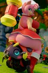 Rating: q
ID: 5134736
Date: 2024-10-23 16:44:58 -0400
Status: active
Score: 29
2:3 3d_(artwork) ambiguous_gender amy_rose anthro big_breasts big_butt blush breasts butt clothed clothing digital_media_(artwork) dress duo eulipotyphlan female geodat64 grass green_eyes hammer hedgehog hi_res looking_back mammal maul motobug outside plant sega sonic_the_hedgehog_(series) tools warfaremachine_(modeler) post #5134736