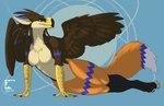 Rating: s
ID: 5600665
Date: 2025-05-26 19:42:56 -0400
Status: active
Score: 9
absurd_res anthro avian breasts claws competition dipstick_tail feathered_wings feathers featureless_breasts female griffin_(awpdragon) gryph000 gryphon hi_res markings multicolored_body mythological_avian mythological_creature mythology nude simple_background smile solo suggestive tail tail_markings toe_claws wings post #5600665