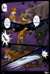 blood bodily_fluids canid canine canis comic detailed_background dipstick_tail feral fox group hector kesh_(ruki) male mammal markings nature night outside quadruped rukifox size_difference sky star starry_sky tail tail_markings watermark wolf zanga zeus_(rukifox)