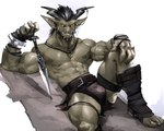 2_horns 5:4 abs anthro biceps bulge dagantfus_(artist) dragon hi_res horn humanoid_pointy_ears male muscular muscular_anthro muscular_male mythological_creature mythological_scalie mythology nipple_piercing nipples pecs piercing scalie solo yellow_eyes