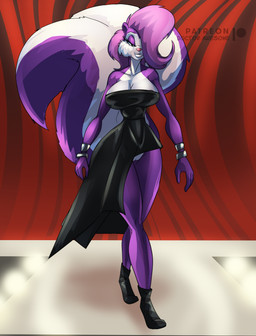 Rating: e
ID: 3857739
Date: 2023-02-06 16:28:15 -0500
Status: active
Score: 23
2023 anthro areola areola_slip artist_name big_breasts big_tail bottomwear bracelet breasts cleavage clothed clothing curvy_figure detailed_background digital_drawing_(artwork) digital_media_(artwork) dress eyelashes fashion female fifi_la_fume fingers fluffy fluffy_tail fur genitals hair hair_over_eye hi_res hourglass_figure jewelry long_tail mammal mephitid modelling multicolored_body multicolored_fur one_eye_obstructed patreon patreon_logo pupils purple_body purple_fur purple_hair runway_model simple_eyes skirt skunk small_waist solo striped_skunk tail text thebigbadwolf01 tiny_toon_adventures two_tone_body two_tone_fur vulva warner_brothers watermark white_body white_fur wide_hips post #3857739