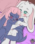 Rating: s
ID: 5559920
Date: 2025-05-09 12:34:25 -0400
Status: active
Score: 9
absurd_res anthro bed bed_covers bed_sheet bedding bedroom buckteeth cephalopod character_request coleoid eyes_closed female fur furniture green_eyes hair hi_res hug hugging_another hybrid lagomorph leporid looking_at_another male male/female mammal marine mollusk octopodiform octopus on_bed pillow pink_hair pink_nose purple_body rabbit rabbit_ears sirjzau sleeping teeth tentacles white_body white_fur post #5559920