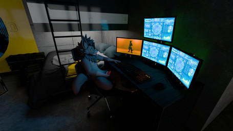 Rating: e
ID: 5624897
Date: 2025-06-06 17:17:26 -0400
Status: active
Score: 0
16:9 3d_(artwork) 4k absurd_res anthro bat bed blender_cycles brown_body chair computer computer_keyboard computer_monitor computer_mouse computer_screen desktop digital_media_(artwork) electronics furniture hi_res inside machine male mammal masturbation office_chair solo vrchat_model widescreen post #5624897