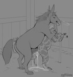Rating: e
ID: 5139763
Date: 2024-10-26 05:40:24 -0400
Status: active
Score: 474
anal anal_penetration animal_genitalia animal_penis anthro anthro_on_feral anthro_penetrated balls bestiality bodily_fluids butt cum cum_in_ass cum_inside cum_on_ground dragon duo equid equine equine_genitalia equine_penis erection feral feral_penetrating feral_penetrating_anthro from_behind_position genital_fluids genitals hi_res horse leaking_cum male male/male male_on_feral male_penetrated male_penetrating male_penetrating_male mammal medial_ring mint_(deessel) mintyderg monochrome mounting mythological_creature mythological_scalie mythology overweight overweight_anthro overweight_bottom overweight_male penetration penis scalie sex stable standing view post #5139763