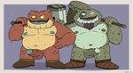 Rating: e
ID: 4750373
Date: 2024-04-29 05:44:33 -0400
Status: active
Score: 25
absurd_res amphibia_(series) amphibian anthro beard big_penis bodily_fluids bog_(amphibia) captain_grime clothing disney duo erection facial_hair footwear footwear_only frog genital_fluids genitals grondraws hammer hi_res humanoid_genitalia humanoid_penis male male/male maul mostly_nude nude penis precum shoes shoes_only sweat sweaty_body toad_(frog) tools vein veiny_penis post #4750373