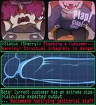 Rating: e
ID: 5641645
Date: 2025-06-14 12:37:41 -0400
Status: active
Score: 54
absurd_res anthro big_butt bodily_fluids braixen butt drooling english_text female generation_6_pokemon generation_8_pokemon hi_res indeedee internal jaylus_t_meowstic male nintendo pokemon pokemon_(species) questionable_consent saliva tagme text through_wall post #5641645