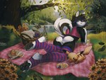 Rating: q
ID: 5557946
Date: 2025-05-08 14:54:45 -0400
Status: active
Score: 21
alcohol ambient_arthropod ambient_butterfly ambient_insect anthro arthropod bangs basket bedding belly beverage black_body black_hair blanket bread bread_loaf butt butterfly canid canine canis cheese container cracker cup curled_tail dairy_products dappled_light day detailed_background digital_media_(artwork) domestic_dog fanghaunt fangs flower food fruit generation_1_pokemon glass glass_container glass_cup grape grass hair heterochromia hi_res highlights_(coloring) hybrid insect knife leaf lepidopteran light looking_back lying male mammal medium_hair mephitid monarch_butterfly nintendo on_blanket on_front outside pawpads paws picnic picnic_basket picnic_blanket pikachu pink_eyes plant plushie pokemon pokemon_(species) purple_eyes purple_highlights rear_view river skunk smile solo sunlight tail teeth tree under_tree white_belly white_inner_ear white_sclera wine post #5557946