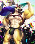 Rating: q
ID: 5663761
Date: 2025-06-23 23:21:03 -0400
Status: active
Score: 34
2025 4:5 abs ambiguous_species anthro areola armpit_hair barazoku biceps big_bulge big_muscles biped bisexual_pride_colors blurred_background body_hair building bulge canid canine canis city claws clothed clothing confetti day domestic_dog dream_and_nightmare eyebrows flag flag_(object) fur german_shepherd group hand_on_hip harness herding_dog hi_res holding_flag holding_object huge_bulge huge_muscles jockstrap kanic lgbt_pride lgbt_pride_month looking_at_viewer male male_anthro mammal manly muscular muscular_anthro muscular_male narrowed_eyes navel nipples obliques outside parade pastoral_dog pecs pride_color_flag pride_colors quads rainbow_pride_colors serratus silhouette smile solo_focus standing teeth thick_arms thick_thighs topless topless_anthro topless_male tuft underwear vincian_pride_colors post #5663761