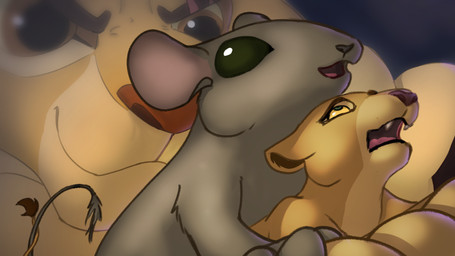Rating: q
ID: 5684158
Date: 2025-07-03 14:36:34 -0400
Status: active
Score: 30
16:9 disney duo felid female feral forced group hi_res kion_(the_lion_guard) lion lionleo98 macro male male/female mammal micro mouse murid murine nala_(the_lion_king) pantherine rodent shrinking size_difference size_transformation the_lion_guard the_lion_king transformation trio widescreen post #5684158