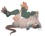Rating: e
ID: 5496084
Date: 2025-04-11 00:15:25 -0400
Status: active
Score: 149
anthro arm_tuft balls balls_on_tail big_balls big_penis blush cheek_tuft elbow_tuft erection facial_tuft feet fur genitals glistening glistening_eyes green_body green_fur green_hair grey_balls grey_body grey_fur grin hair hi_res humanoid_genitalia humanoid_penis looking_at_viewer lying male nipples nude on_back oselotti penis pink_nose pink_penis purple_eyes signature simple_background smile solo tail tuft white_background post #5496084